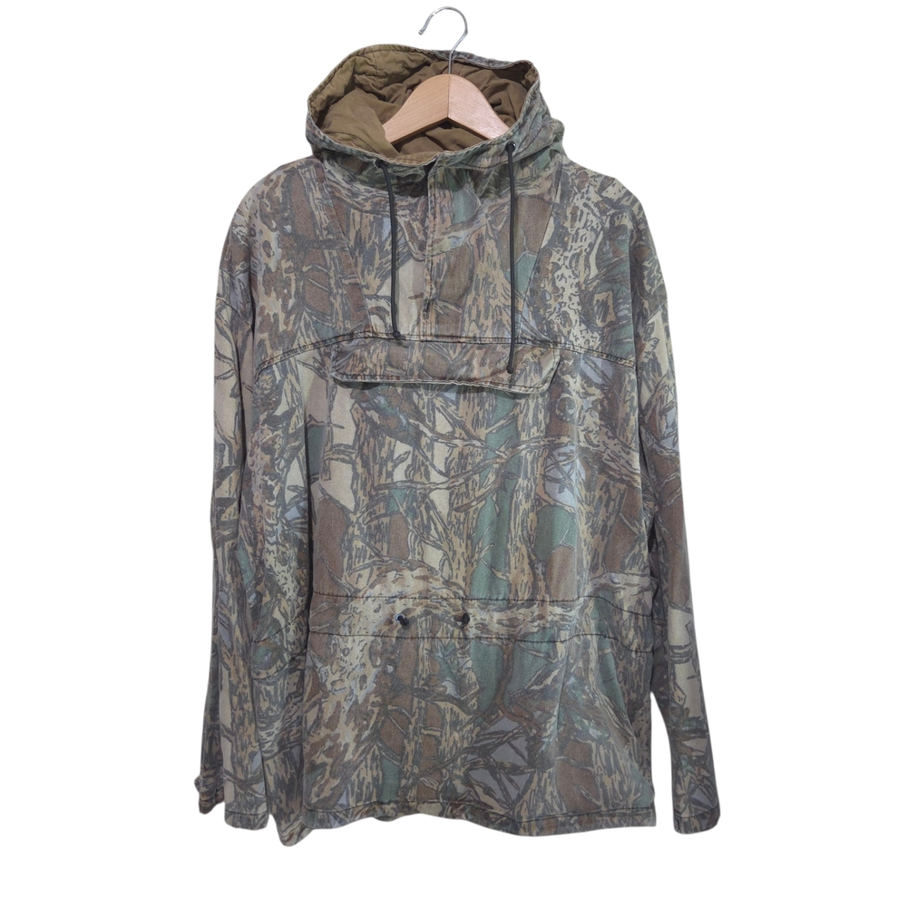 Camo Military Pullover Anorak Hooded Jacket